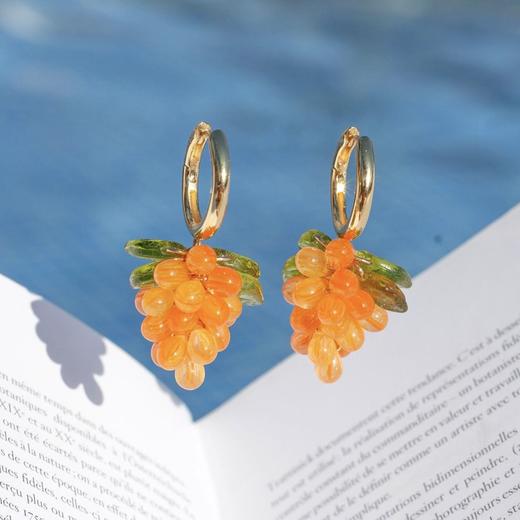 订购6周到｜Annele-Cloudberry-云莓 果冻 耳环［芬兰设计师］ 商品图7