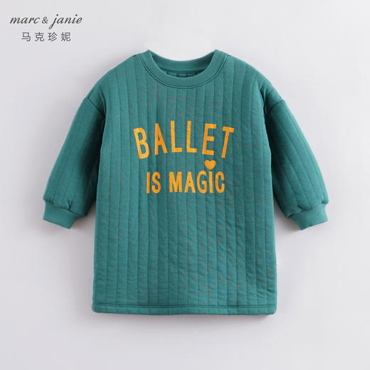 马克珍妮女童空气层印花连衣裙 儿童裙子221080 商品图2