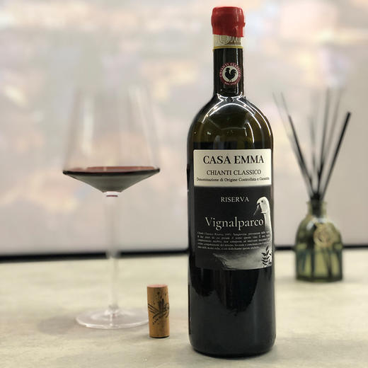 帕克单一田经典基安蒂珍藏干红葡萄酒开门红双支礼盒装750ml*2 商品图4