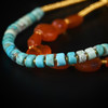 西亚高古红玛瑙+绿松石双股手串 商品缩略图3