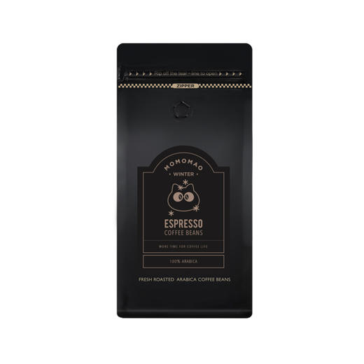 泰摩咖啡冬猫意式精品阿拉比卡拼配特浓缩咖啡豆新鲜烘焙批发454g 商品图3