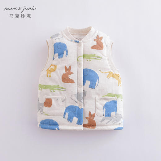 【杜邦棉】马克珍妮冬装新款 男女童保暖马甲背心221872 商品图0