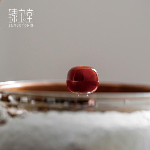 臻宝堂银壶9999纯银一张打烧水壶纯手工锤纹煮茶器中式生养茶具玉摘 圆融（南红摘） 约900ml 商品图5