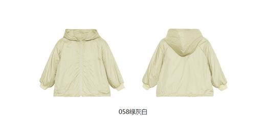 江南布衣童  22年秋款  短款加绒风衣  1M9910470 商品图10