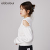 oldcolour春秋商场同款白色设计感小众气质T恤上衣女DN31023806 商品缩略图1