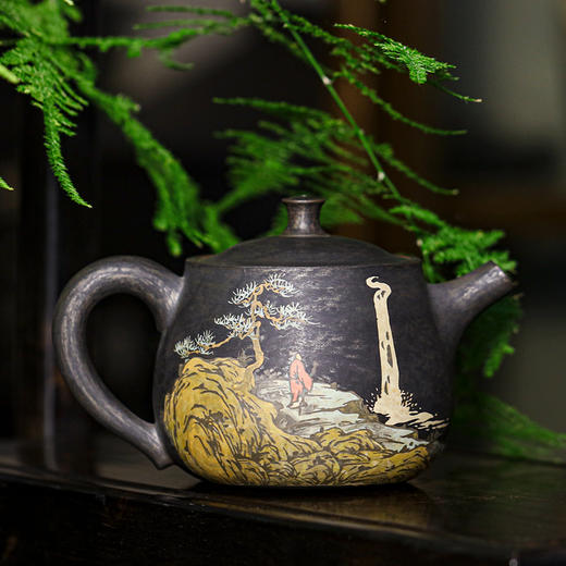 滇南陶韵云南建水紫陶中国四大名陶全手工制作沈路程茶壶 商品图0