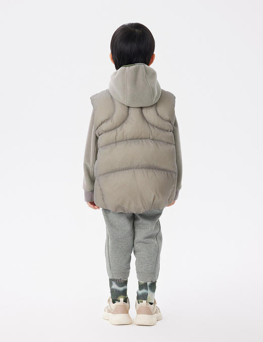 江南布衣童  22年秋款  保暖羽绒马甲  1M9C10620 商品图5