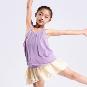 跃牌【欲动春风】儿童系列 亲肤速干运动瑜伽普拉提跑步休闲罩衫23103