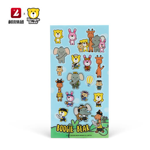 卜吉熊贴纸（10片/包）/GP124701 商品图11