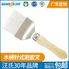 【正品保证】木柄不锈钢割蜜叉割蜜刀取蜜专用养蜂工具大全巢础蜂盖起刮蜂箱 商品缩略图0