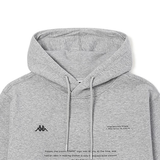 Kappa套头帽衫2022新款男秋运动卫衣休闲长袖外套K0C52MT60 商品图2