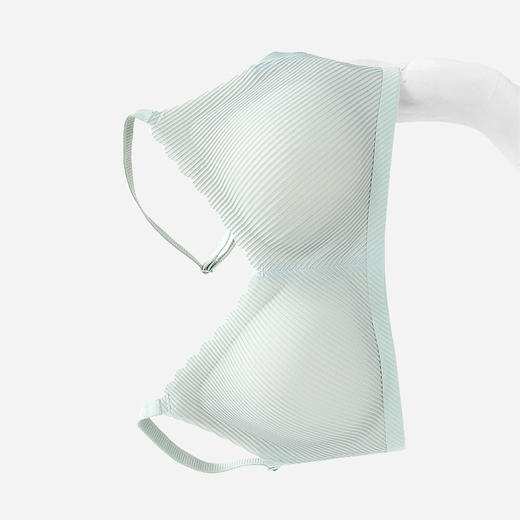 黛唯梵无痕美背内衣女小胸聚拢薄款上托简约收副乳防下垂文胸罩 商品图2