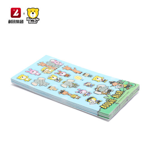 卜吉熊贴纸（10片/包）/GP124701 商品图10