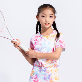 跃牌【欲动春风】儿童系列 新品瑜伽运动健身舞蹈训练T恤23206