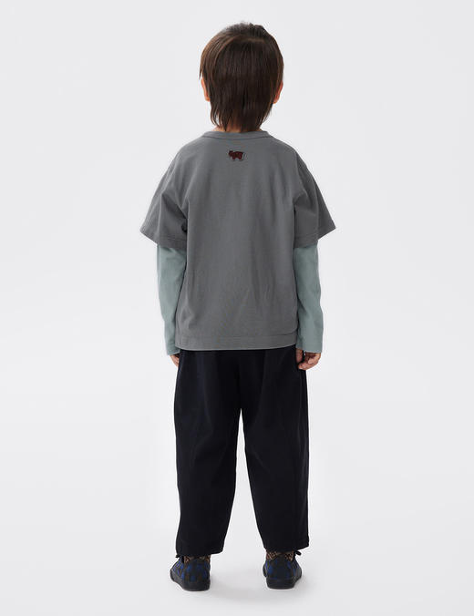 江南布衣童  22年秋款  休闲锥形长裤   1M9E11060 商品图6