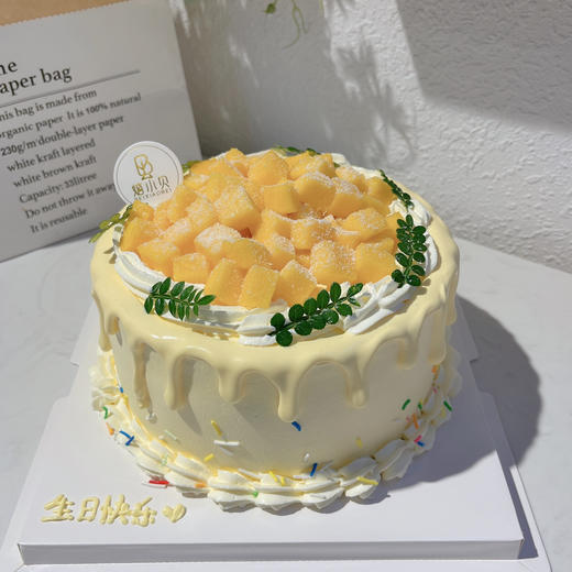 雪芒山—水果生日蛋糕 商品图0