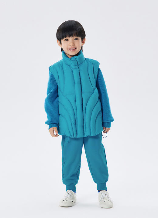 江南布衣童  22年秋款  保暖羽绒马甲  1M9C10620 商品图10