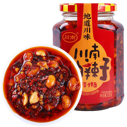 【百】川南油辣子拌菜拌面258g 商品图0