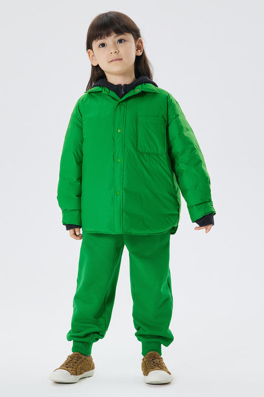 江南布衣童   22年秋款  保暖中长款羽绒服  1M9C10630 商品图0