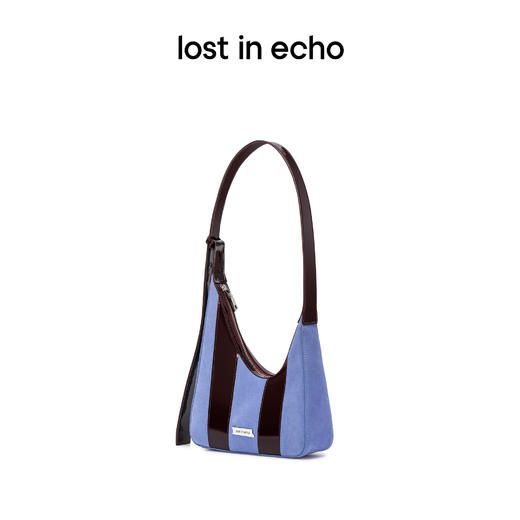 lost in echo 不对称拼接小号月牙包腋下包 商品图2