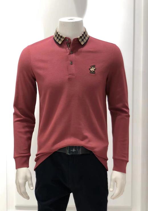 4F比华利保罗 长袖POLO衫 商品图0