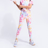 跃牌【欲动春风】儿童系列 新款亲肤涂鸦运动舞蹈训练休闲健身裤23303 商品缩略图0