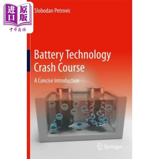 【中商原版】电池技术速成班 英文原版 Battery Technology Crash Course Slobodan Petrovic 科学百科 技术 商品图0
