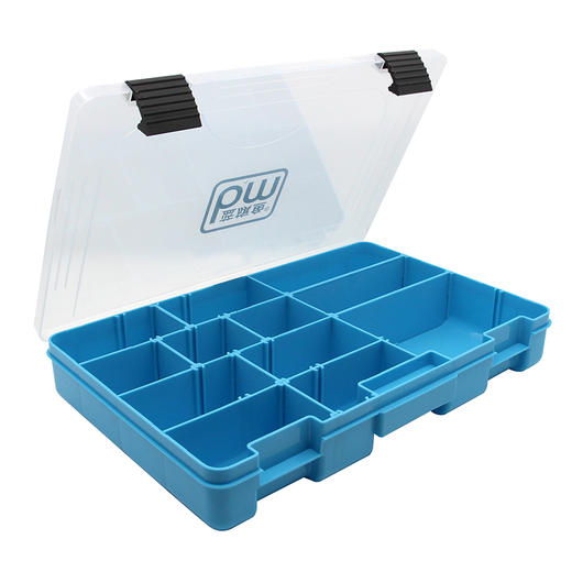 蓝旗鱼2021新品插片式路亚盒饵盒蛙盒配件盒防水防摔轻量便携 商品图4