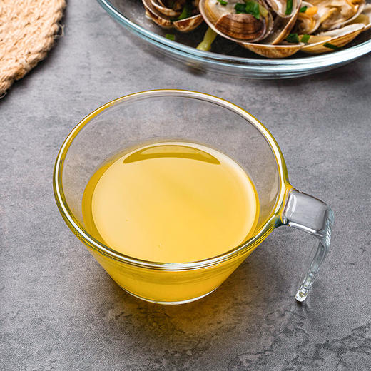 【笑麻麻荟&菲内克斯】钢化玻璃家用耐热分餐制三件套餐碟盘玻璃碗量杯碟子A 商品图9