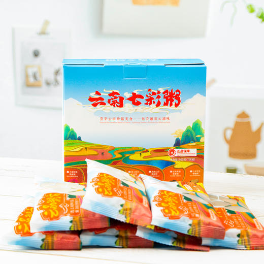 云南保山施甸山之喜云南七彩粥560g/盒 商品图2