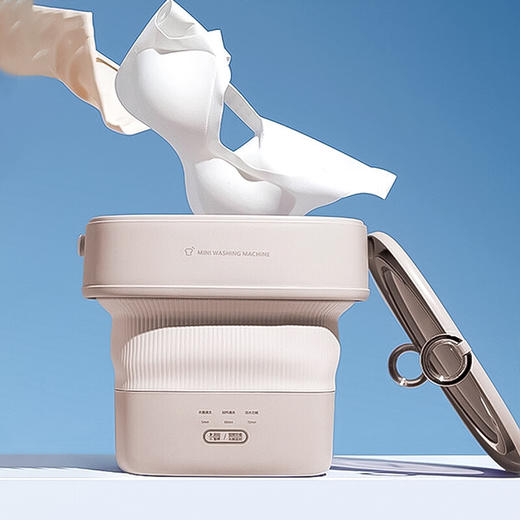 大宇（DAEWOO）迷你洗衣机 家用内衣内裤袜子折叠洗衣机  XHR 商品图1