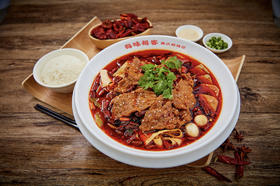 【9.9开心购】每味每客油泼麻辣牛肉套餐1份