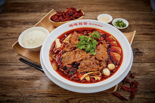 【9.9开心购】每味每客油泼麻辣牛肉套餐1份 商品图0