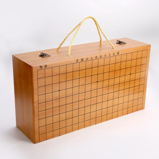 多功能围棋盒既是棋盒又是棋盘浅色木质盘面防水 商品图4