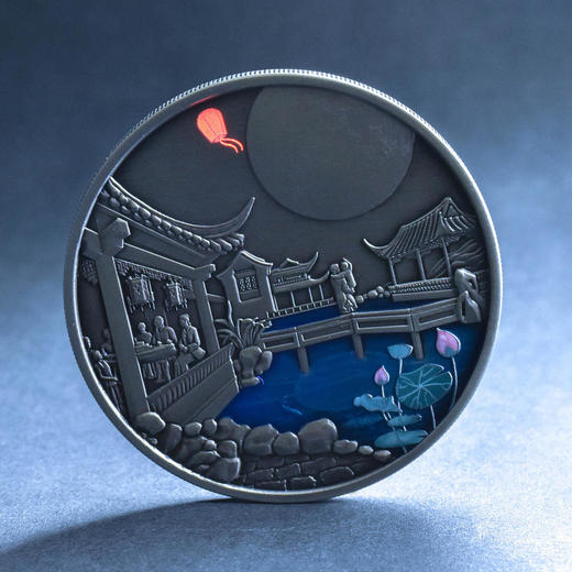 【预定】中秋节纪念银章 官方发行 原盒证书 商品图4