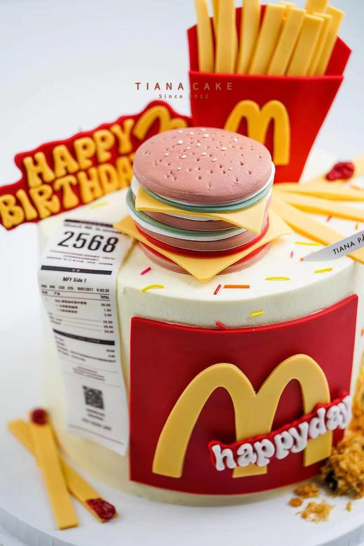 【纯手工翻糖定制款】麦当劳 商品图1