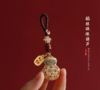 3-4创意汽车钥匙扣网红国潮纯铜葫芦福禄高档钥匙挂坠饰品包坠情侣款 商品缩略图0