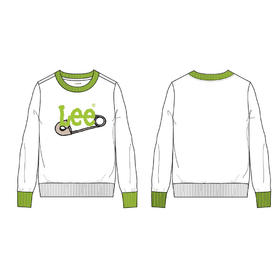 女式标准版型logo卫衣L373813RVK14