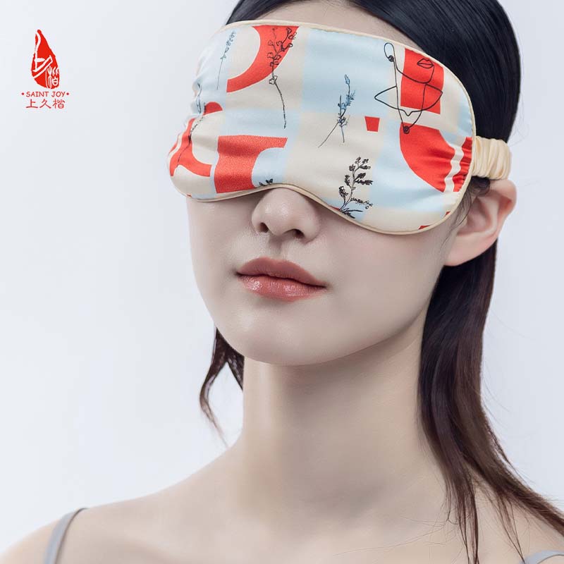 SAINTJOY/上久楷真丝眼罩上久佳人   青花春韵   镜花水月