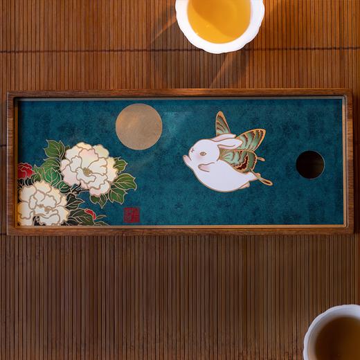 【6F】朱炳仁铜 月上枝头茶礼套装 商品图1