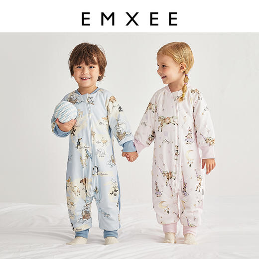 【宝宝安睡】嫚熙婴儿睡袋春秋儿童纯棉恒温防踢被神器宝宝睡袋 商品图3