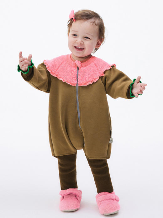 江南布衣童  22年秋款 长袖连体衣 YM9F10760 商品图2