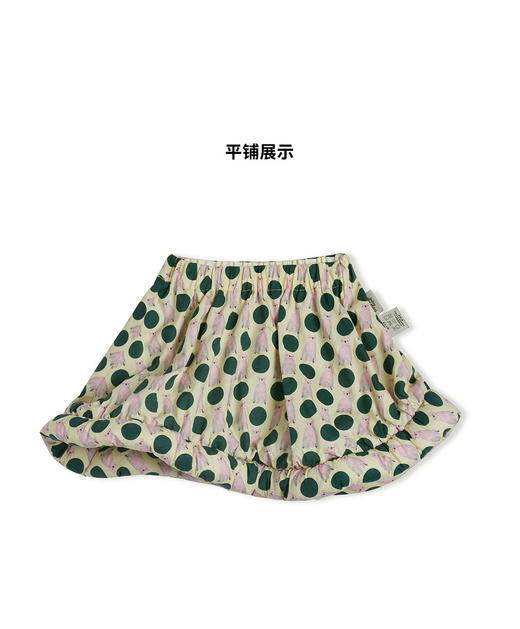 江南布衣童  22年秋款  斑点花纹短款腰裙  YM9D10940 商品图2