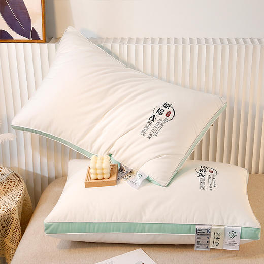【大豆枕芯A类母婴级  】大豆枕芯 舒适回弹 改善颈椎健康 不塌陷不变形 助睡眠枕头枕芯 商品图3