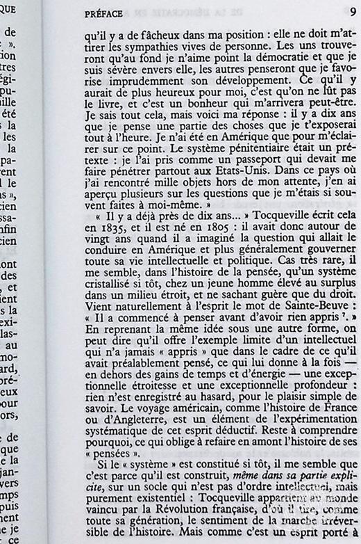 【中商原版】【法文版】托克维尔：论美国的民主卷1 法文原版 De la démocratie en Amérique - Tome 1 Alexis de Tocqueville 商品图4