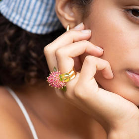 北京仓｜Annele-gigi 同款-Lotus-莲花 戒指［芬兰设计师］