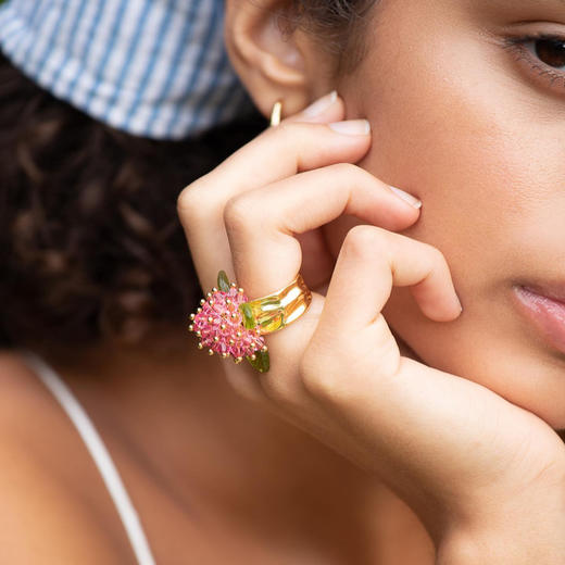 北京仓｜Annele-gigi 同款-Lotus-莲花 戒指［芬兰设计师］ 商品图0