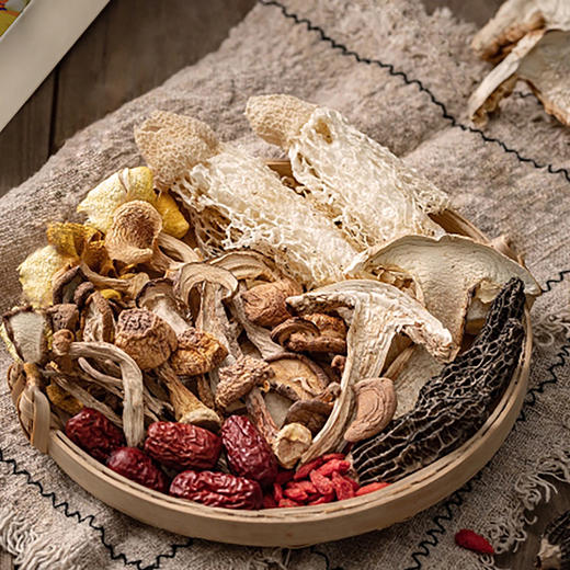 云南保山施甸山之喜菌菇十三珍120克/盒 商品图1