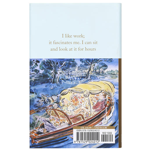 预售 【中商原版】Collectors Library系列：三怪客泛舟记 英文原版 Three Men in a Boat J. K. Jerome 商品图1