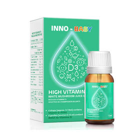 英珞维高维生素D白蘑菇汁滴液饮品 12ml